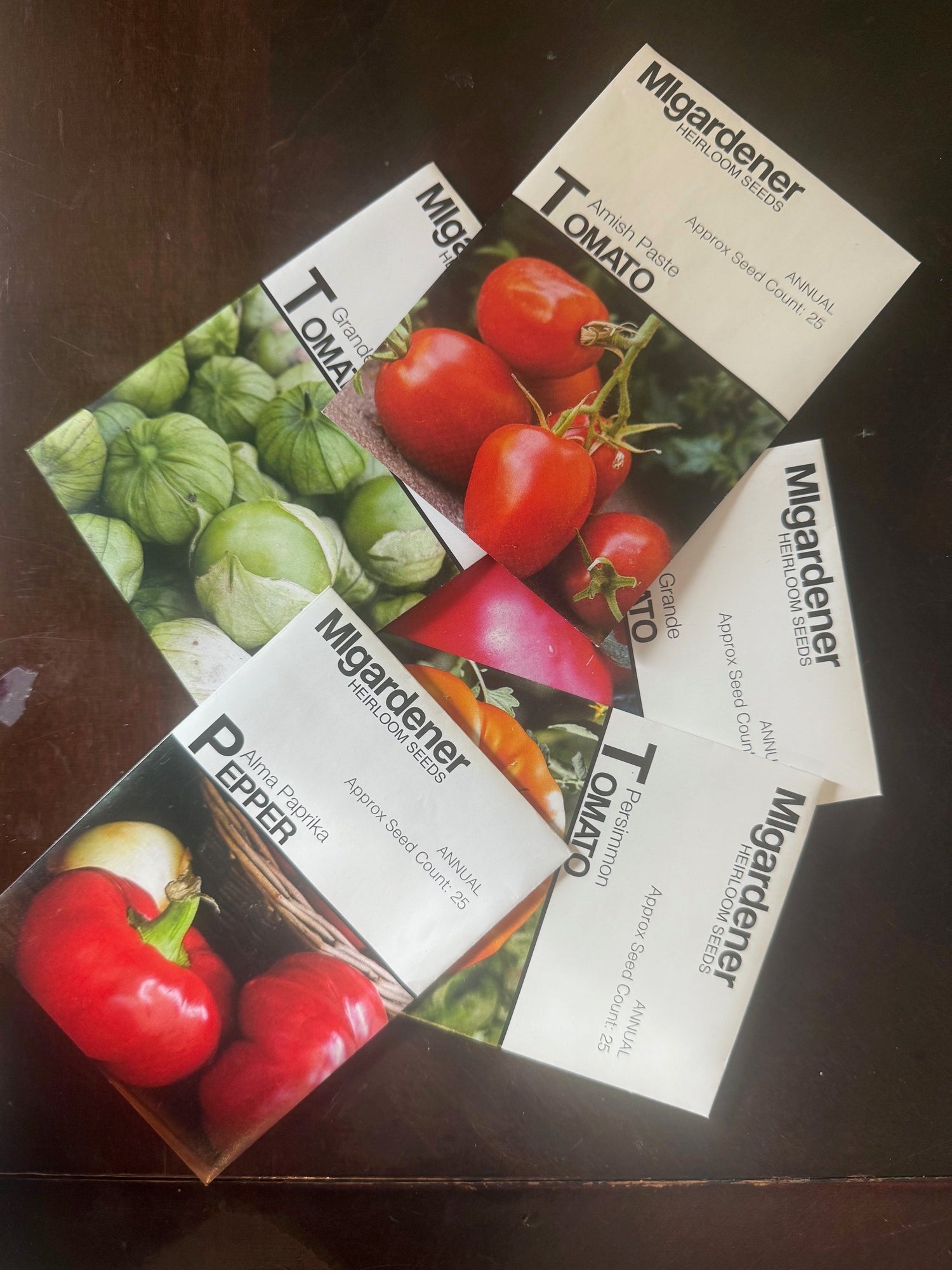 MIGardener Seed Packs