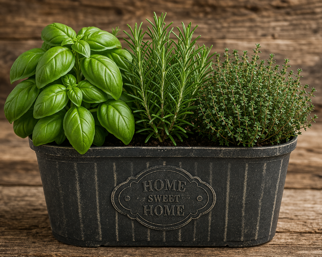 12" Oval Herb Planter - 3 Herbs Per Planter