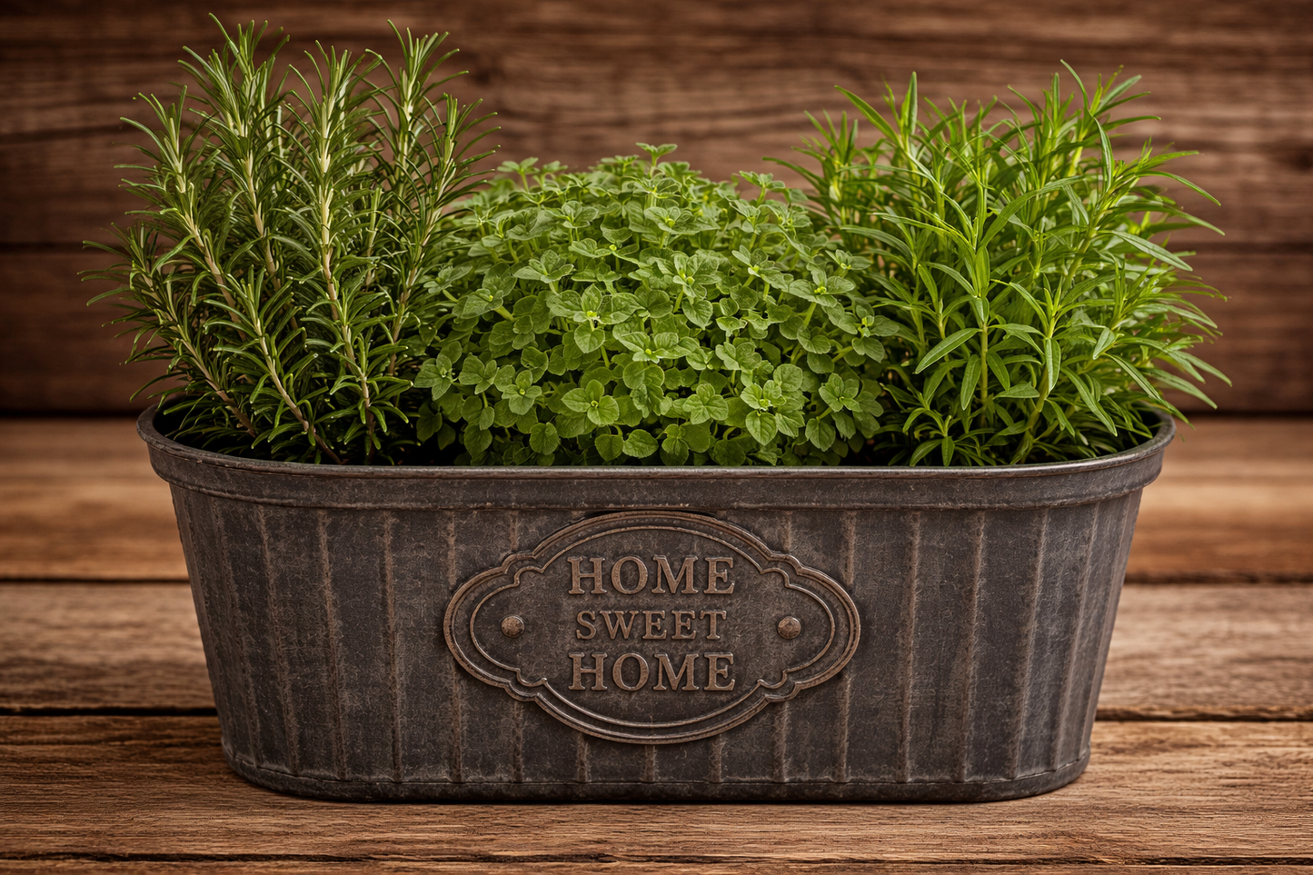 12" Oval Herb Planter - 3 Herbs Per Planter
