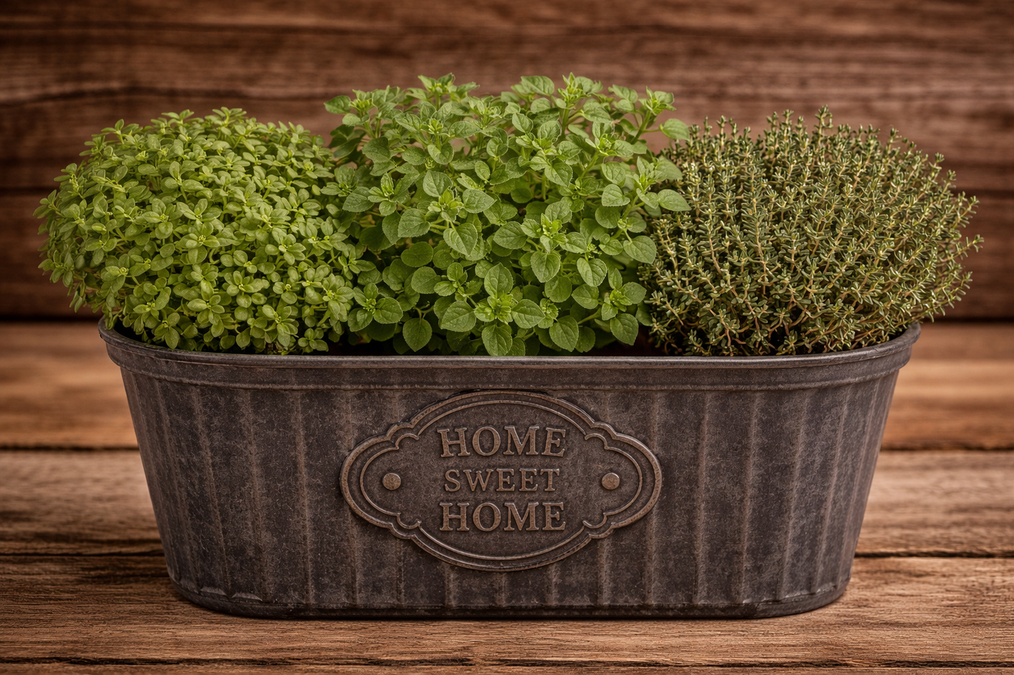 12" Oval Herb Planter - 3 Herbs Per Planter