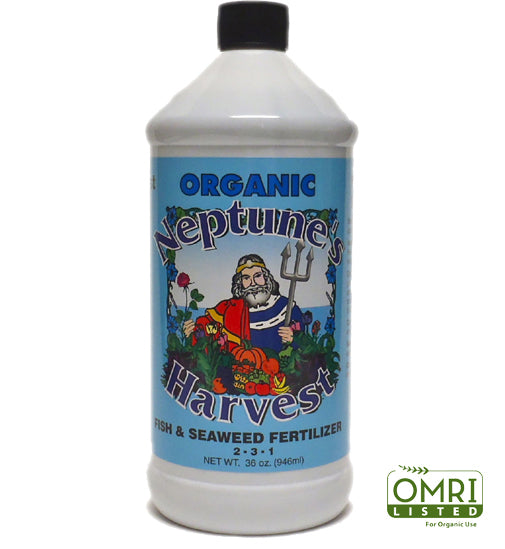 Neptune's Harvest Fish & Seaweed Fertilizer 2-3-1