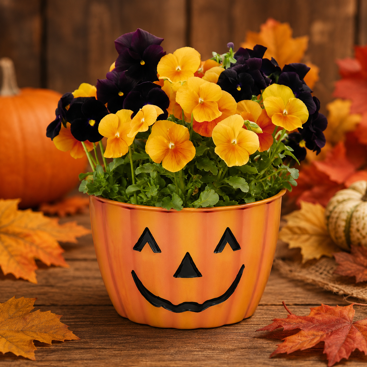 Spooky Halloween Mix Pansy