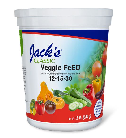 Jack's Classic Veggie FeED -1.5 lb (12-15-30)