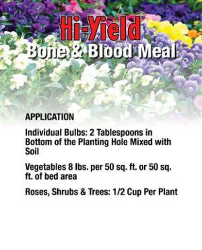 Hi-Yield® Bone & Blood Meal Granules Slow Release Fertilizer 6-7-0