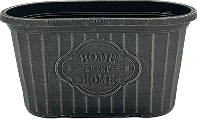 11.5" Home Sweet Home Oval Chalk Planter
