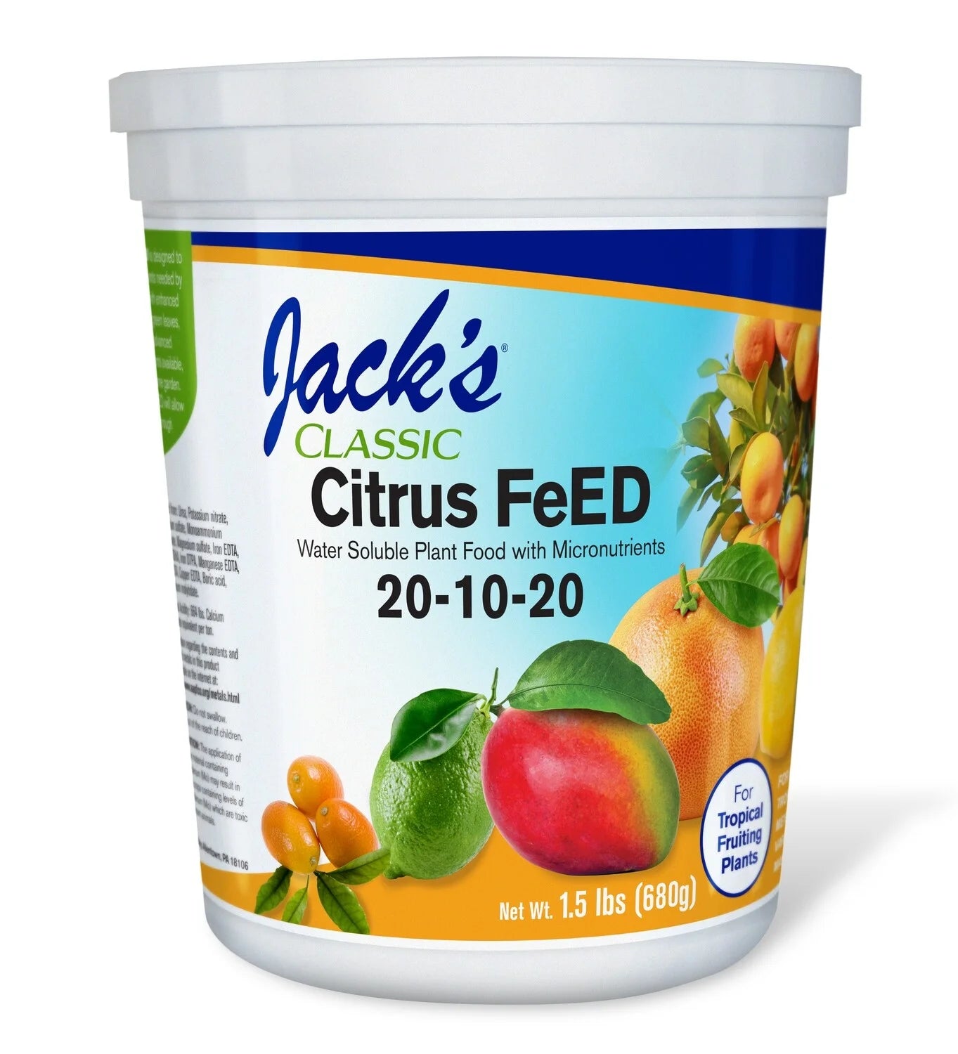 Jack's Classic Citrus FeEd - 1.5lb (20-10-20)