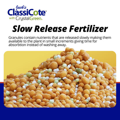 Jack's ClassiCote with Crystal Green, 15-8-23 Time-Release Fertilizer